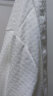 木丁丁 浴袍 情侣款浴衣吸水毛巾华夫格男女通用睡袍韩版居家  单件 浴袍白色 M 实拍图