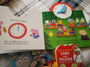 小豬佩奇忙碌的一天 時鐘書 英文原版繪本 Peppa Pig Peppa's Busy Day 撕不爛的書 時間認(rèn)知書 粉紅豬小妹小親子互動英語學(xué)習(xí) 曬單實拍圖
