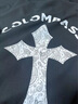 Colombass潮牌純棉短袖t恤男夏季寬松嘻哈潮流重磅體恤美式情侶休閑上衣服 白色 L/175(建議125-145斤) 曬單實(shí)拍圖