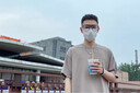 CHINISM CH純色簡約短袖男夏季T恤半袖時(shí)尚寬松潮流休閑潮牌圓領(lǐng)情侶上衣 黑色 S 曬單實(shí)拍圖