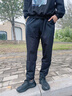 安踏褲子男加絨褲秋冬保暖休閑褲男束腳寬松休閑跑步學(xué)生運動褲男 基礎(chǔ)黑(加絨保暖-口袋拉鏈) L 175 曬單實拍圖