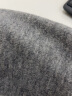 伊芙丽（eifini）无缝成型气质连帽拉链通勤羊毛针织开衫女202春装新款上衣 灰色 XL 135-150斤 实拍图
