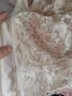 冰裳秀抹胸式防走光蕾絲文胸全罩杯內(nèi)衣縮胸防下垂收副乳無鋼圈大胸顯小 藕白【迷迭花影】 85D (38) 曬單實(shí)拍圖