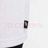 耐克男子寬松長(cháng)袖T恤冬季純棉休閑圓領(lǐng)刺繡柔軟舒適NIKE DO7391 100白/白 L 曬單實(shí)拍圖