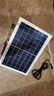 攝像頭太陽能板充電器太陽能板監(jiān)控器 5V 電池攝像頭適用 5V10W帶穩(wěn)壓+安卓線 曬單實拍圖