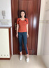 諾詩登圓領(lǐng)瑜伽服套裝女大碼夏短袖性感專業(yè)時(shí)尚顯瘦運(yùn)動(dòng)健身薄款氣質(zhì) 磚紅中褲兩件套 2XL 曬單實(shí)拍圖