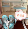 美嘉思 兒童學(xué)習桌椅套裝 小學(xué)生書(shū)桌小戶(hù)型 實(shí)木家用寫(xiě)字桌 收藏家0.9M+超人椅/藍 曬單實(shí)拍圖