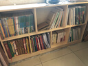 百草靜舍簡約迷你小書架簡易實木桌上小書架實木書架桌上置物架教室書柜 兩曾款410tP 曬單實拍圖