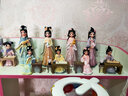 少府宮廷少女古風(fēng)擺件生日禮物中國風(fēng)漢服人偶禮品文創(chuàng  )北京旅游紀念品 鈷藍-拿雨傘-大號 曬單實(shí)拍圖