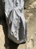 萬(wàn)仕龍電動(dòng)車(chē)防雨罩通用電瓶車(chē)遮雨防塵車(chē)罩摩托車(chē)加厚牛津布防曬罩車(chē)衣 5XL有鏡-灰色【贈收納袋】 牛津布材質(zhì)-卡扣式 曬單實(shí)拍圖