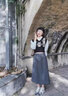 托瑪菲連衣裙春季女裝小香風(fēng)馬甲襯衫裙子兩件套套裝學(xué)生小個(gè)子春秋新款 一整套穿搭（連衣裙+馬甲+襯衫） M 曬單實(shí)拍圖