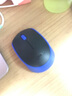 羅技（Logitech）M171無(wú)線(xiàn)鼠標男女生蘋(píng)果筆記本臺式電腦MacBook商務(wù)辦公小巧便攜通用 M171藍色 曬單實(shí)拍圖