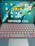 佐佑小子適用華為MatePad11/Pro10.8保護套10.4英寸妙控藍牙鍵盤(pán)鼠標殼m6帶筆槽皮套 迷霧藍保護套+藍色觸控鍵盤(pán)+鼠標+鋼化膜 2019/2021款matepadpro10.8寸 曬單實(shí)拍圖
