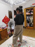 布潮星童裝女寶寶洋氣套裝女童長袖T恤嬰兒兒童小孩衣服運(yùn)動休閑初春季 （長袖長褲款）黑T + 卡其色褲子 110碼 （一般建議3-4周歲） 曬單實(shí)拍圖