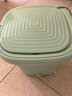鑫金霸折疊洗衣機(jī)便攜式迷你家用內(nèi)衣內(nèi)褲襪子神器小型脫水一體GK1 抹茶綠藍(lán)光洗 曬單實(shí)拍圖