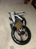 卡莎蒂（CASHAD）雪地車(chē)大輪胎26寸山地車(chē)越野車(chē)沙灘車(chē)微展變速自行車(chē) 雙碟剎單車(chē) 黑白一體輪 26寸車(chē)30速(油碟) 曬單實(shí)拍圖
