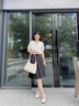 卓詩(shī)尼瑪麗珍鞋女2025年春季新款學(xué)院復(fù)古淺口小皮鞋配裙子軟底低跟單鞋 米白色 37 曬單實(shí)拍圖