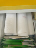 得力(deli)45*50cm抽绳式垃圾袋 便携牢固大容量 居家办公用品 3卷装 白色18751 实拍图