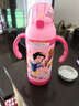 迪士尼（Disney） 兒童304不銹鋼保溫杯帶吸管杯防漏米奇學(xué)生學(xué)飲杯 3196-公主紫色-300ml 曬單實(shí)拍圖