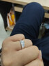 喜鉆尊享鉑金鉆石男戒公主方鉆石戒指送男朋友求婚結(jié)婚鉆戒生日禮物 PT950鉑金共29分FG色 曬單實(shí)拍圖