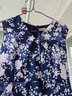 PORTS寶姿春夏新品女裝連衣裙ALM8D048MPP090 丈青印花 M (6) 曬單實(shí)拍圖