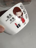 碗個(gè)人專(zhuān)用陶瓷飯碗 4.5英寸親子碗家用創(chuàng  )意一家四口家庭區分碗碟陶瓷新款吃飯陶瓷碗餐具套裝 爸爸+媽媽+姐姐+弟弟（4碗4勺） 曬單實(shí)拍圖