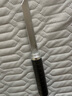 力頌（LISONG）便攜應(yīng)急車載防身棍中刀戶外i刀荒野求生i刀戰(zhàn)術(shù)刀短刀水果i刀 黑色 60°以上 x 9.8cm x 110mm 曬單實(shí)拍圖