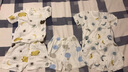 小素材兒童短袖竹纖維睡衣套裝嬰兒幼兒內衣空調服寶寶夏季薄款男童女夏 皇冠小月套頭藍 100 曬單實(shí)拍圖