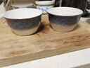 雅誠德（ARST）水波石墨喬遷新居家用簡約餐具北歐輕奢激變石紋浮雕碗碟套餐組合 7英寸深歐盤【高檔陶瓷】 曬單實拍圖