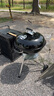 威焙（weber）碳烤爐家用庭院燒烤爐 簡約蘋果爐 圍爐烤火燒烤爐Compact Kettle 單爐-57cm 曬單實拍圖