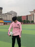閃像足球服外套皇馬足球訓練服長(cháng)袖球衣套裝男阿根廷半拉鏈秋冬季衛衣 巴薩泥黃色半拉鏈 L碼（175-180cm） 曬單實(shí)拍圖