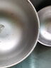 歐圣美316不銹鋼碗兒童雙層吃飯防燙碗成人家用飯碗寶寶防摔彩色面碗小學(xué)生湯碗米飯 向往大人款（藍(lán)色13cm） 曬單實(shí)拍圖
