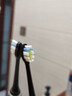 驅行者電動(dòng)牙刷頭hx9210替換刷頭3210a/6100/6760/6530/6013 標準鉆石款黑色8支裝 曬單實(shí)拍圖