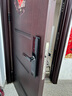 玥瑪智能鎖指紋密碼鎖家用防盜門(mén)磁卡入戶(hù)大門(mén)一握開(kāi)靜音電子鎖X7 X7防盜智能門(mén)鎖黑色 曬單實(shí)拍圖