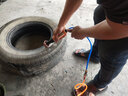 波盾 氣動(dòng)輪胎修補打磨機 氣磨機 輪胎打磨機 風(fēng)動(dòng)磨胎機 低速刻磨機 BD-1520 配55mm磨頭 曬單實(shí)拍圖