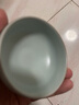 東道汝窯河南非遺大肚杯2008年老東道功夫品茗茶杯開(kāi)片汝瓷茶具主人杯 天青色 85ml 曬單實(shí)拍圖