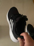 阿迪達斯（adidas）官方艦店男鞋 秋季新款緩震運動(dòng)鞋網(wǎng)面透氣休閑鞋子低幫跑步鞋男 9716-主推款-黑白跑步鞋 42 曬單實(shí)拍圖