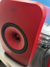 KEF LSX II 电脑音箱无线HiFi音响蓝牙2.0立体声高保真桌面有源台式电视家用扬声器 熔岩红色 实拍图