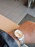羅西尼七夕情人節禮物手表 男士機械表35年款啟迪系列手表男鎢鋼機械男 【俊馬招財】間金鎢鋼男表 曬單實(shí)拍圖