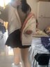 恩若凡冬天衣服女外套學(xué)生羽絨服假兩件加厚連帽冬季1大童13少15初中 黑色 XL 建議115125斤 曬單實(shí)拍圖