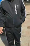 啄木鳥(niǎo)（TUCANO）開(kāi)衫衛衣男士休閑運動(dòng)套裝春秋季一套時(shí)尚潮流穿搭配外套衣服男裝 黑色套裝 XL (125-140斤） 曬單實(shí)拍圖