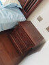 雨木 新中式花梨木實(shí)木床1.8米雙人大床主臥明清仿古雕花婚床家具 床+床頭柜*2 1.8*2米 曬單實(shí)拍圖