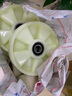 諾力（NOBLELIFT） 叉車輪子配件聚氨酯輪承重輪PU輪尼龍鼓輪含軸承搬運液壓車轱轆 尼龍輪180*50 配2個哈爾濱軸承6204 曬單實拍圖