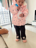 G.DUCKKIDS兒童輕薄羽絨服男童女童寶寶女孩冬季2023新款洋氣嬰兒加厚外套 粉色小鳥(niǎo)【建議拍大一碼】 90 建議身高80-90cm年齡2-3歲 曬單實(shí)拍圖