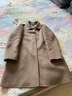 皮爾卡丹女裝2025新款媽m新款雙面呢羊絨大衣時(shí)尚中年女中 卡其色 2XL (120斤-130斤) 曬單實(shí)拍圖