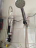 奧唯士（AIWISHE）即熱式電熱水器家用小型快速熱迷你小廚寶衛(wèi)生間速熱洗澡神器變頻恒溫免儲(chǔ)水加熱器 3500W銀色淋浴款+漏保插頭 曬單實(shí)拍圖