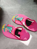 格子熊寶寶地板鞋春秋季防滑軟底室內學(xué)步鞋冬季加厚兒童夏透氣防水鞋襪 恐龍粉色 一雙 30 -31（內長(cháng)17.6cm 參考5歲左右） 曬單實(shí)拍圖