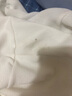 雪萊瓊斯 t恤男夏季港風(fēng)刺繡七分袖薄款潮牌學(xué)生潮流寬松冰絲衣服體恤男裝 T02白色 L 曬單實拍圖