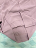 朵沐縵高腰西裝短褲女夏季薄款直筒中褲寬松休閑a字闊腿五分褲潮 粉色 S 曬單實(shí)拍圖