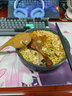 慕質（MUZHI） 日式泡面碗牛肉湯面碗 大號餐具深碗裝菜碗盤味千拉碗宿舍陶瓷碗 臘月面碗+竹蓋+合金筷+櫸木勺 曬單實拍圖